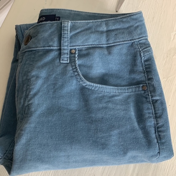 T1 Boden Dusty Blue corduroy pants size 10 Cord girlfriend fall wear - Picture 13 of 13